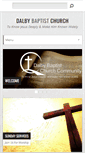 Mobile Screenshot of dalbybaptist.org